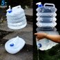 10L Collapsible Foldable Camping Emergency Water Container Storage Bag Carrier