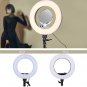 Camera 18" 12" Inch 5500K Macro Ring Fluorescent Flash Light With Mount Bag