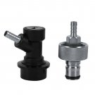Stainless Carbonation Cap Carbonator Liquid Ball Lock Disconnect 1/4"Barb New