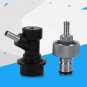Stainless Carbonation Cap Carbonator Liquid Ball Lock Disconnect 1/4"Barb New