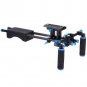 DSLR Rig Film Maker System Dual-handgrip Shoulder Mount for Canon Sony Nikon