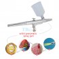 Air Brush Dual Action Gravity Spray Gun 3 Needle Ink Cup Airbrush Hose Kit Paint