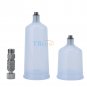 Air Brush Dual Action Gravity Spray Gun 3 Needle Ink Cup Airbrush Hose Kit Paint