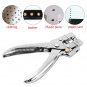 Grommet Rivets Eyelet Setting Plier + 100pcs Eyelet fr Bag Shoes Leather Belt co