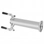 Dual Taps Draft Beer Tower Dispense Drinking Chrome Faucet for Home Bar Pub