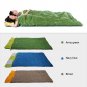 Naturehike Portable Camping Hiking Double Size Envelope Sleeping Bag with Pillow