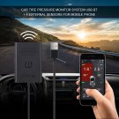Car TMPS Tire Pressure Monitor System USB BT+4 External Sensors for Mobile Phone
