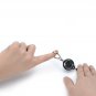 EDC Steel Wire Rope Retractable Carabiner Keychain Key Chain Recoil Keyring