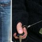 EDC Steel Wire Rope Retractable Carabiner Keychain Key Chain Recoil Keyring