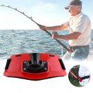 Red ABS Plastic Stand Up Fishing Waist Gimbal Pad Fish Belt Rod Pole Holder New