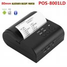 80mm Bluetooth Wireless Thermal Receipt Photo Printer For iOS Andriod Windows