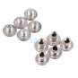 100pc Nickel Binding Screws Nail Rivets Photo Album Leather Craft M5x6mm Durable