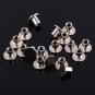 100pc Nickel Binding Screws Nail Rivets Photo Album Leather Craft M5x6mm Durable