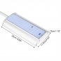 8W 70 LED Solar Power Motion Sensor Wall Light Outdoor Garden Lamp Xmas Decor