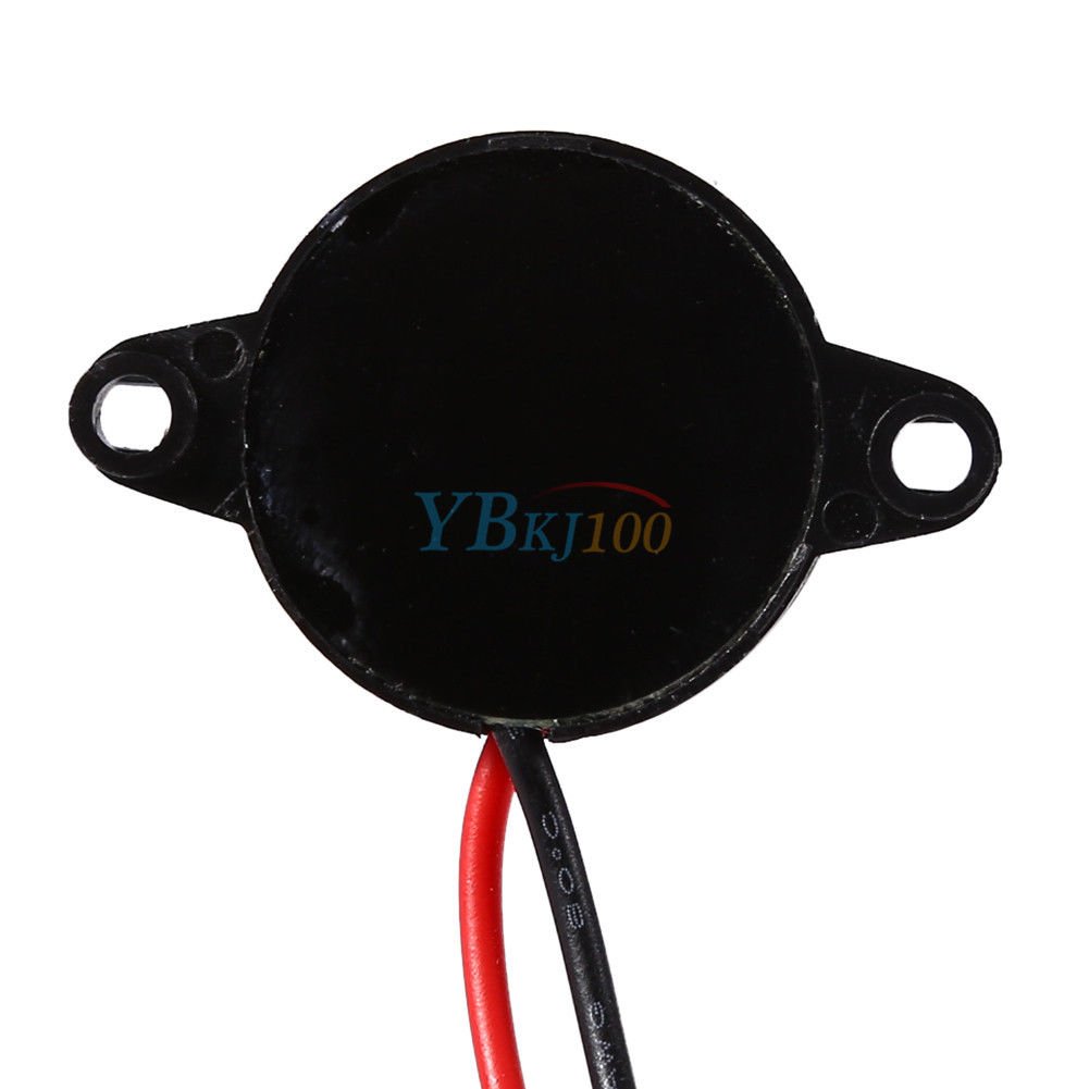 Piezo Electronic Tone Buzzer Alarm 95DB Continuous Sound 12V Mounting ...