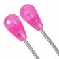 Stainless Steel Nail Art Makeup Palette Spatula Rod Stick Mixing Blender Tools
