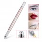 Double Stainless Steel Manual Tattoo Pen Permanent Microblading Eyebrow Tools LY