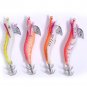 4Pc/Lot Glow Shrimp Prawn Baits Squid Fishing Lures Jigs Hook Bait Tackle 8cm/8g