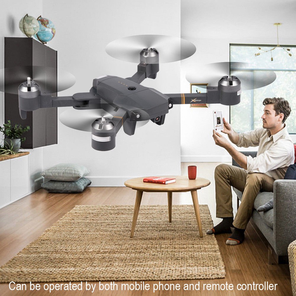 XS809W RC Quadcopter Wifi 2MP Camera Foldable 2.4G 6-Axle Drone Helicopter Gift