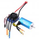 3670 2150KV 120A Electronic Speed Controller 4P Sensorless Motor ESC for RC Car