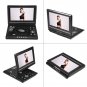 9.8 Inch Portable CD DVD Player 270&Acirc;&deg; Swivel Screen AV TV FM USB with Car Adapter
