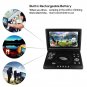 9.8 Inch Portable CD DVD Player 270&Acirc;&deg; Swivel Screen AV TV FM USB with Car Adapter