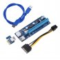 10pcs PCI-E Express USB3.0 1x to16x Extender Riser Card Adapter SATA Power Cable