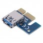 10pcs PCI-E Express USB3.0 1x to16x Extender Riser Card Adapter SATA Power Cable
