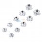 90Pc M3/M4/M5/M6/M8 Zinc Plated Four Pronged T Nuts Inserts Assortment Kit + Box