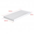 300x140x20mm Aluminum Heat Sink Cooling For LED Power IC Transistor Heatsink eml