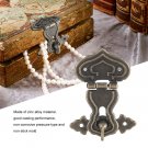 10/50/100pcs Vintage Bronze Tone Jewelry Case Box Lock Latch Hasp Wooden Box