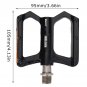 Outdoor Aluminium Alloy Lightweight Mountain Road Bike Pedal Bicycle Replacement
