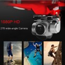WiFi RC Quadcopter 1080P Wide Angle Lens 270° Rotating HD Camera Drone FPV