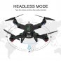 Foldable 2MP Camera Drone WIFI Phone FPV Remote Control RC Quadcopter Helicopter