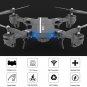 Mini XS809W RC Quadcopter With 2MP HD Camera 2.4G 4CH 6-Axle Wifi FPV Drone Toys