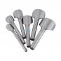 6pc Leather craft Half-Round DIY Belt Strap End Edge Punch Tool Leather Tool coi