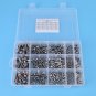 510pcs M4 M5 M6 Hex Screws Bolts Nuts Flat& Spring Washers Assortment Kit EM