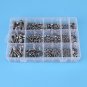 510pcs M4 M5 M6 Hex Screws Bolts Nuts Flat& Spring Washers Assortment Kit EM
