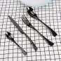 4X Stainless Steel Knives Fork Spoon Teaspoon Dinnerware Tableware Cutlery Black