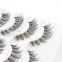 New 5 Pairs Makeup Beauty False Eyelashes Eye Lashes Extension Long Thick Cross