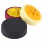 6"/15cm Sponge Wheel Polishing Waxing Pad for Car Polisher Black Yellow Wine Red