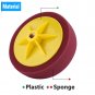 6"/15cm Sponge Wheel Polishing Waxing Pad for Car Polisher Black Yellow Wine Red