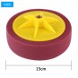 6"/15cm Sponge Wheel Polishing Waxing Pad for Car Polisher Black Yellow Wine Red