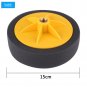 6"/15cm Sponge Wheel Polishing Waxing Pad for Car Polisher Black Yellow Wine Red