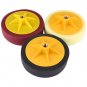 6"/15cm Sponge Wheel Polishing Waxing Pad for Car Polisher Black Yellow Wine Red