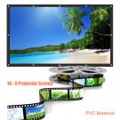 100 150 inch 16:9 Anti-reflection PVC Projector Projection Screen Home Theater
