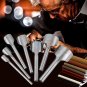 7pc Half-Round Belt Strap End Wallet Punch Cutter Tool Leather Craft 10-45MM coi
