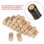 100pcs Corks Stoppers Art Natural Cork Bottle Stoppers Wine Corks DIY Crafts coi