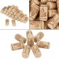 100pcs Corks Stoppers Art Natural Cork Bottle Stoppers Wine Corks DIY Crafts coi