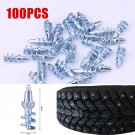 100Pcs 26mm Car Racing Track Tire Stud Screw Anti-Slip Wheel Tyre Snow Spikes EL